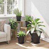  Krožni cvetlični pladenj 6 pcs Črna Ø 19 x 2 cm Plastika, (5000207672) | Shoptok.si