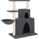  Penjalica za mačke sa stupovima za grebanje tamnosiva 83 cm | shoptok.hr