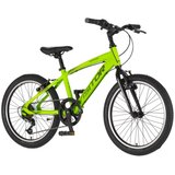 Visitor Bicikl junior 20 fox roll alu 20" tvrda alu 12" v-brake 6 brzina 132-155cm (xs) zeleni neon | Eponuda.com