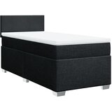  Box spring krevet s madracem crni 80 x 200 cm od tkanine | shoptok.hr