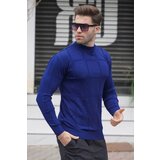 Madmext Sweater - Dark blue - Regular fit Cene