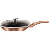 Kaufmax grill tiganj sa poklopcem 28CM rose gold metalic collection KM-0053 Cene