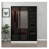 Hanah home ormar Kale White Black 2273 | ePonuda.com