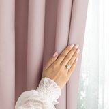 Restilo Prljavo roza zavjesa za djelomično zamračenje 140x250 cm Carli – | shoptok.hr
