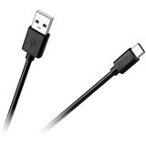 Cabletech USB kabel 2.0 (A) M. - tip (C) M., 1m, črne barve, (20811619) | Shoptok.si