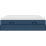  Ottoman krevet s madracima plavi 160x200 cm tkanina | shoptok.hr