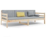 vidaXL Izvlečna postelja brez vzmetnice 80x200 cm trdna borovina | Shoptok.si