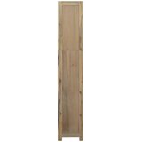  Polica za knjige sa 6 razina 80x30x170 cm masivno drvo bagrema | Eponuda.com