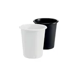 Koš za smeti BASIC, recikliran, črn