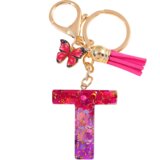  Ključanka Abeceda - T / Ružičasta / Leptir KP37964 | Shoptok.si