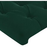  Uzglavlje tamnozeleno 100x7x118/128 cm baršunasto | Eponuda.com
