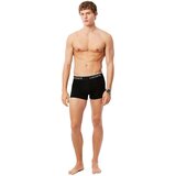 Lacoste 2 Pack Cotton Stretch Logo Trunks Black/Black Crna | shoptok.hr