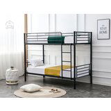 Xtra furniture Krevet na kat Bunky 90x200 cm - crna Cijene
