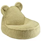 Zelena vreća za bebe od bouclé tkanine Bear –