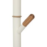5five Stalak za kapute TALO 175,5x40 cm bela/braon | Eponuda.com