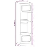  7-dijelni set kuhinjskih ormarića Kalmar konstruiranog drva | shoptok.hr