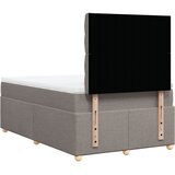  Krevet s oprugama i madracem smeđesivi 120 x 200 cm od tkanine | shoptok.hr