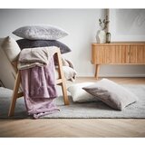 Novel krznena odeja 150/200 cm srebrne barve | Shoptok.si