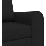 Krevet na razvlačenje Crna 98 x 71 x 83 cm tkanina | Eponuda.ba