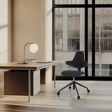 MID.YOU Pisarniški Stol Paliano, Črna | Shoptok.si