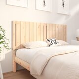 Maison Chic posteljno vzglavje - vzglavna omarica - nočna omarica 165,5x4x100 cm trdna borovina, (21704406) | Shoptok.si