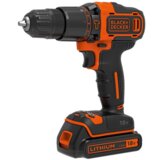Black & Decker BDCHD18K akumulatorska bušilica/izvijač, 2 brzine, kofer (18 V, 1,5 Ah) | shoptok.hr