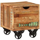 vidaXL Stranska mizica 40x40x45 cm trden predelan les, (20979763) | Shoptok.si