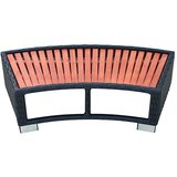  Stepenica za vruću kupku od poliratana 92 x 45 x 25 cm crna | shoptok.hr