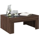  Stolić s beskonačnim LED svjetlima boja hrasta 70x50x30 cm | shoptok.hr