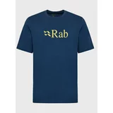 Rab Majica Stance Logo Tee QCB-08-DI Mornarsko modra Regular Fit