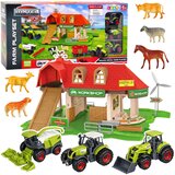  Set figurica za igru sa farmom i poljoprivrednim strojevima - 42 elementa | Shoptok.si