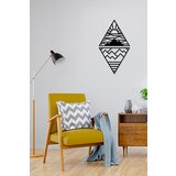 Opviq zidna dekoracija Piramit Manzara, 30x70 cm 2 mm, Crna Cene