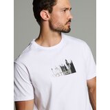 Sinsay Pamučna majica s printom | shoptok.hr