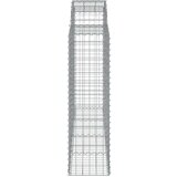  Lučne gabionske košare 11kom 200x50x140/160cm pocinčano željezo | shoptok.hr