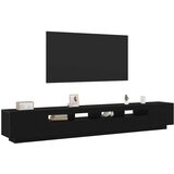  Set TV komoda 3 pcs Crna 260 x 35 x 40 cm Konstruirano drvo | Eponuda.com