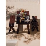 noo.ma Temno rjava vrtna klop iz masivnega lesa Navo – | Shoptok.si