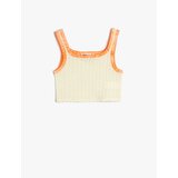 Koton Crochet Crop Top Sleeveless U-Neck | Shoptok.si