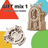 UGEARS 3d mix 1: NAVIGATOR DATUMA I BUDILNIK ( 8270) | ePonuda.com