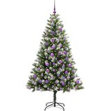  Umjetno Božićno drvce s pokrivačem snijega 300 LED lampica | shoptok.hr