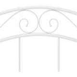 vidaXL Okvir za krevet bijeli metalni 100 x 200 cm | shoptok.hr