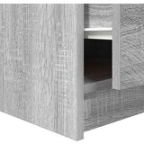 vidaXL Stol za kavu s ladicama sivog sonome 70,5x70x40 cm | shoptok.hr