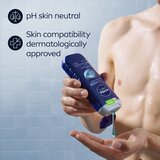 Nivea Men Cool Kick osvežilen gel za prhanje 250 ml za moške | Shoptok.si
