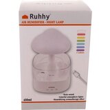 Ruhhy 24378-Ovlaživač zraka s LED noćnom lampom i rain efektom – 450 ml, aromaterapija, USB-C | shoptok.hr