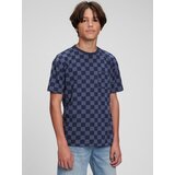 GAP Teen T-shirt organic chessboard - Boys Cene