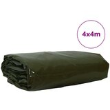vidaXL Cerada 650g / m² Maslinasto zelena 4 x 4 m Platno s PVC premazom | shoptok.hr