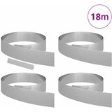  Ograda oko Travnjaka 4 pcs Srebrno 450 x 0.05 x 15 cm | Eponuda.ba