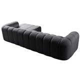 Atelier Del Sofa ugaona garnitura n line right dark grey | Eponuda.com