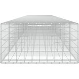  Gabion s žicom debljine 5 mm i mrežom 10x10 cm 850x100x50 cm | shoptok.hr