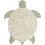 Lorena Canals Bež periv/ručno rađen pamučan dječji tepih 110x130 cm Sea Turtle – Cijene