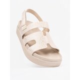 GOODIN Classic platform sandals beige | Shoptok.si